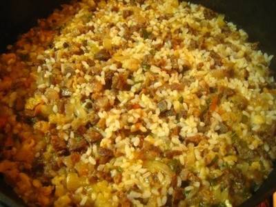 Arroz de Carreteiro com Frescal