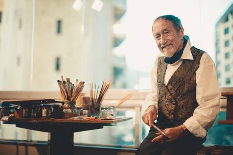 Galeria de arte da Acic recebe obras de Juarez Machado