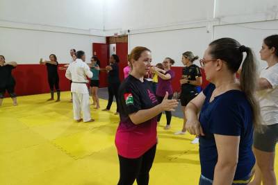 Aulas da primeira turma do Curso de Defesa Pessoal para Mulheres de 2026 iniciam em Criciúma