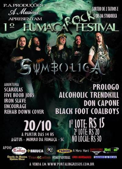 Morro da Fumaça recebe festival de rock