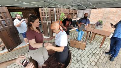 Turismo: grupo de jornalistas italianos visita Urussanga