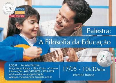 Palestra A Filosofia da Educação e Livro Comentado Sonho de Uma Noite de Verão