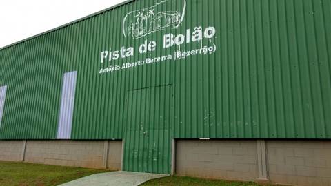 A pista de bolão sem bolão