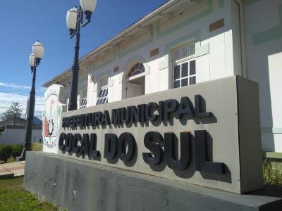 Prefeitura de Cocal do Sul adota expediente em turno único