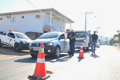 Demutran realiza Blitz Educativa no distrito de Estação Cocal