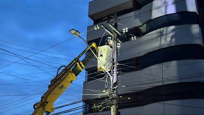 Siderópolis, Treviso e Criciúma tiveram estragos em redes elétricas 