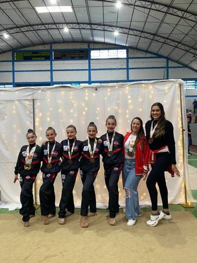 Ginástica rítmica do Mampituba/FME Criciúma tem conquista inédita nos Joguinhos e JESC