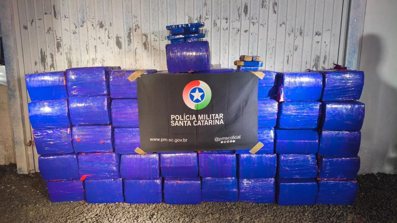PM apreende uma tonelada de drogas e prende mais de 250 pessoas nos primeiros dias de 2026