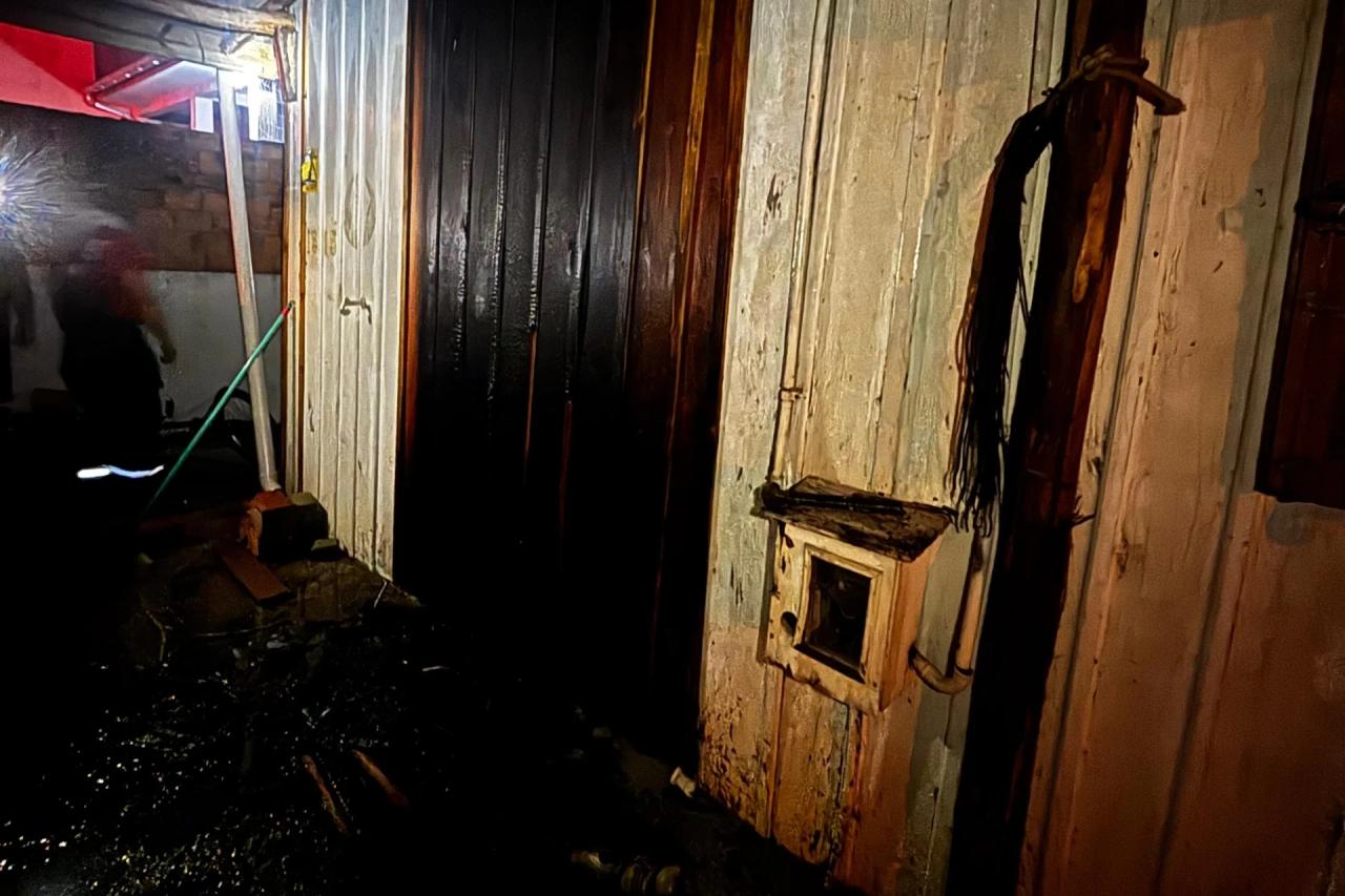 Princípio de incêndio é registrado em residência de Criciúma