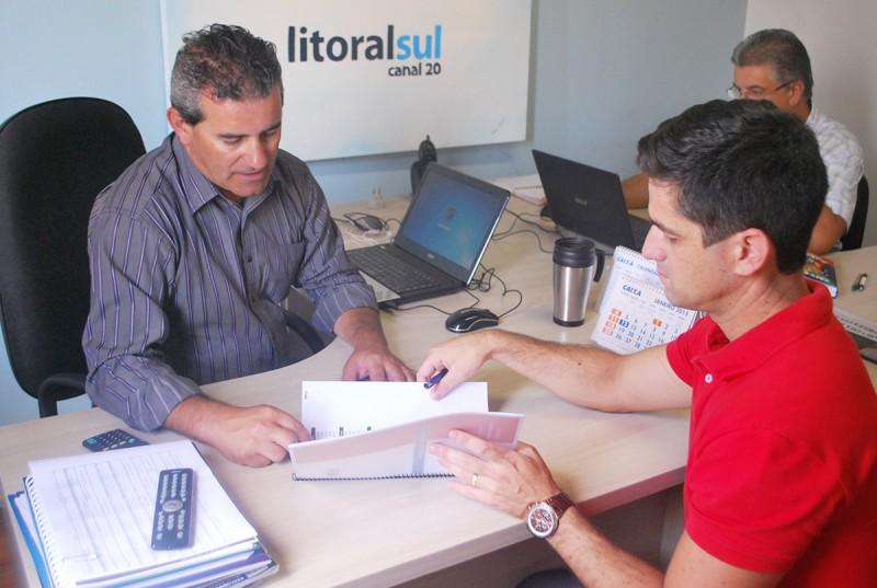 TV Litoral Sul recebe pesquisa que revela quais marcas estão na mente do consumidor