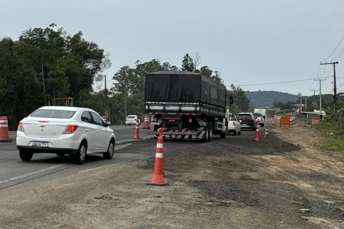 Criciúma a Cocal do Sul: SIE alerta motoristas sobre desvio no trânsito na SC-108