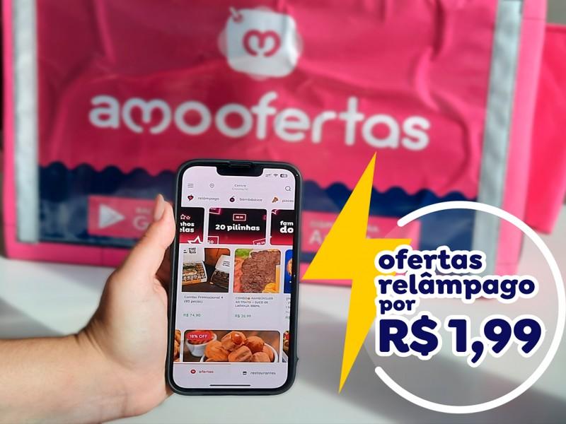 Um app de delivery para comer muito pagando pouco: conheça a amo ofertas