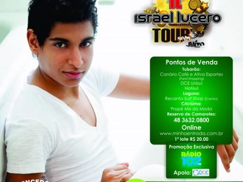 Israel Lucero em Tubarão, neste domingo