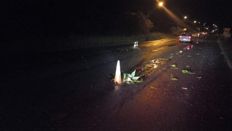 Acionada por buracos em pista, DTT de Criciúma faz manutenção provisória na rodovia Otávio Dassoler