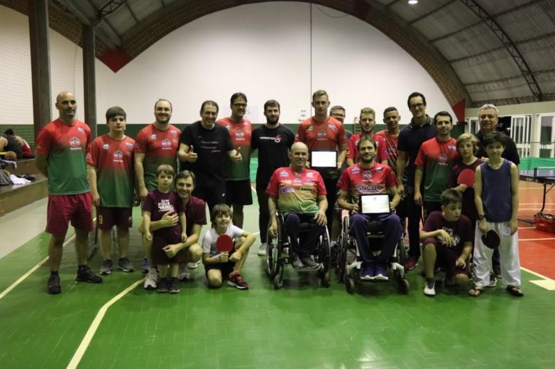 Mampituba homenageia medalhistas dos Jogos Parapan-Americanos
