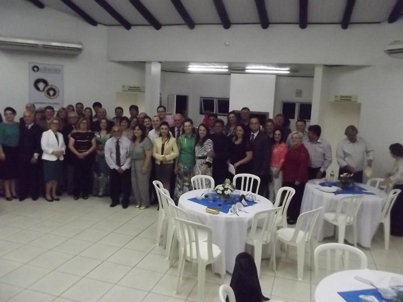 Jantar com  Pastores e posse de novos GIDEÔES