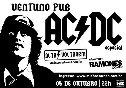 Ventuno Pub promove especial do AC/DC 