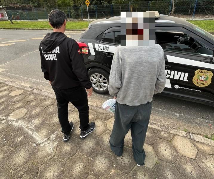 Polícia Civil prende idoso por estupro de vulnerável em Araranguá 