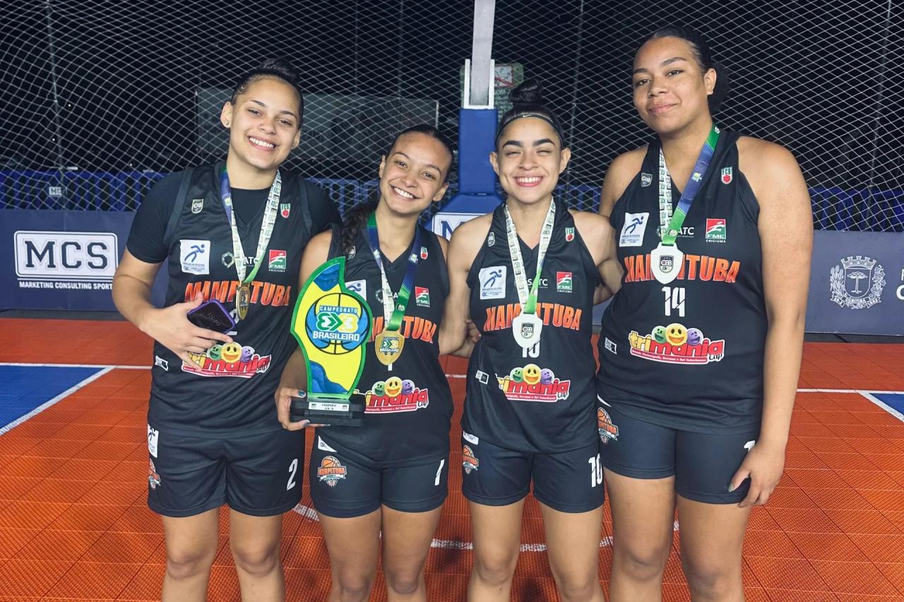 FME Criciúma é campeã do Brasileiro de Basquete 3x3 na Etapa Sul