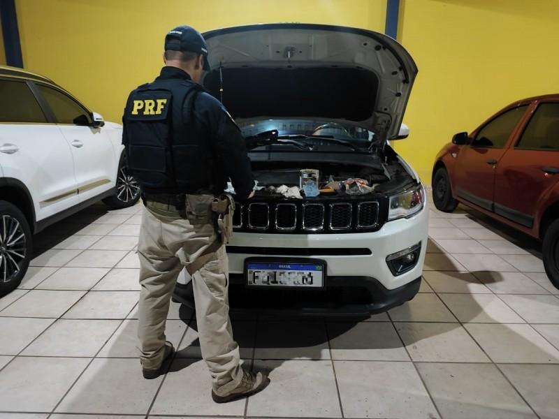 Santa Catarina: PRF recupera duas caminhonetes roubadas durante fiscalizações na BR-101
