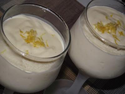 Mousse de Limão Siciliano