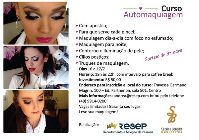 Curso de automaquiagem