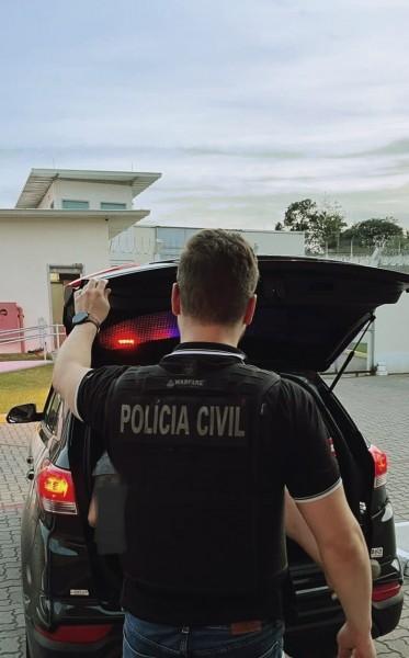 Investigado pela Polícia Civil tem mandado de prisão cumprido em Siderópolis 