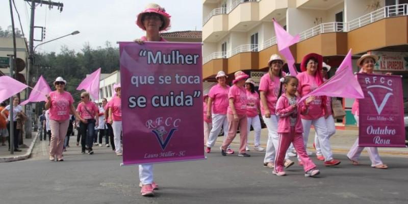 Lauro Müller prepara atividades para a prevenção do câncer de mama