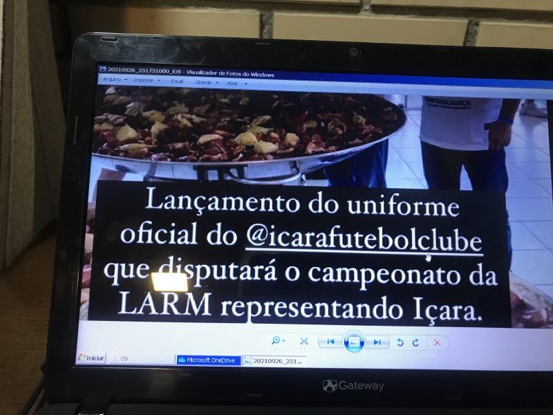 Lançamento do Uniforme do @icarafutebolclube