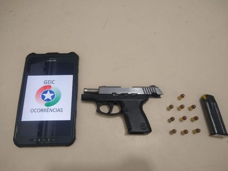 Homem é preso por porte ilegal de arma de fogo em Balneário Rincão