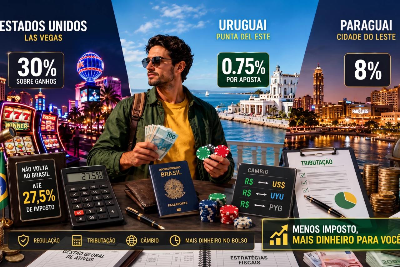 Cassino no exterior: em quais países o brasileiro leva mais dinheiro para casa