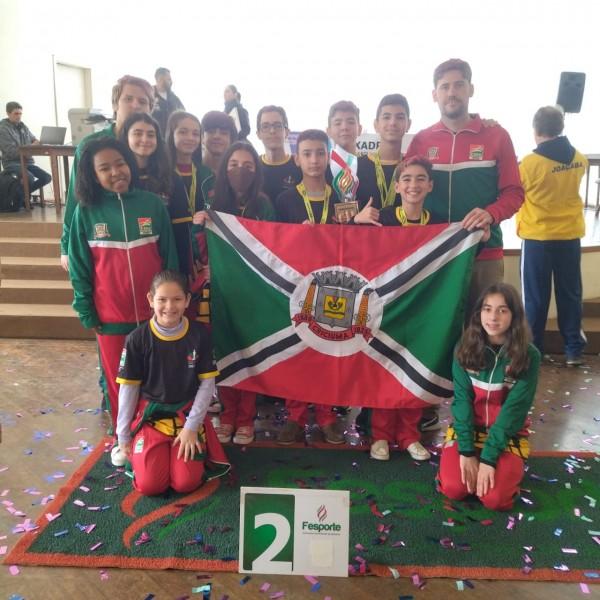 Xadrez da FME Criciúma conquista o segundo lugar geral masculino na Olesc 2022