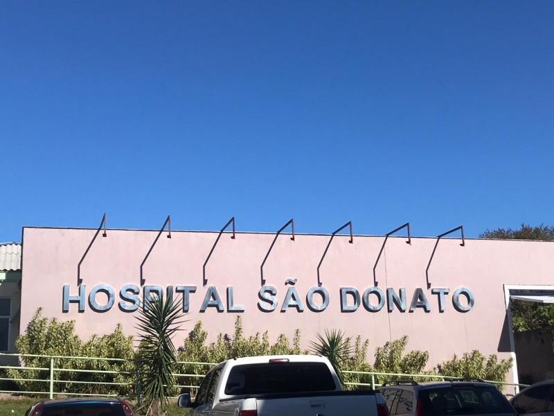 Hospital São Donato com seis leitos ocupados para tratamento de coronavírus ou suspeita