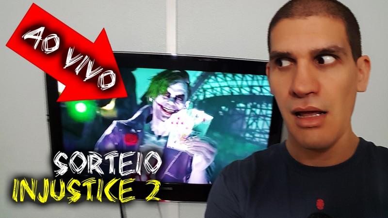 VÍDEO: Injustice 2 - Resultado da Promoção no Sorteio Ao Vivo