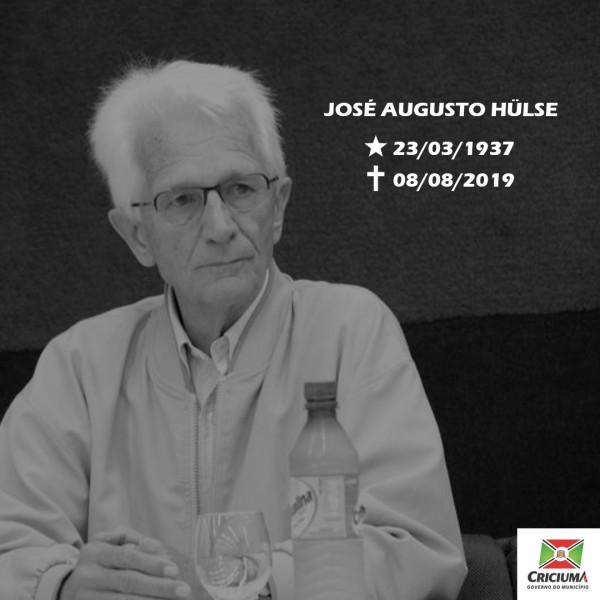 Prefeitura de Criciúma decreta luto oficial pela morte do ex-prefeito José Augusto Hülse