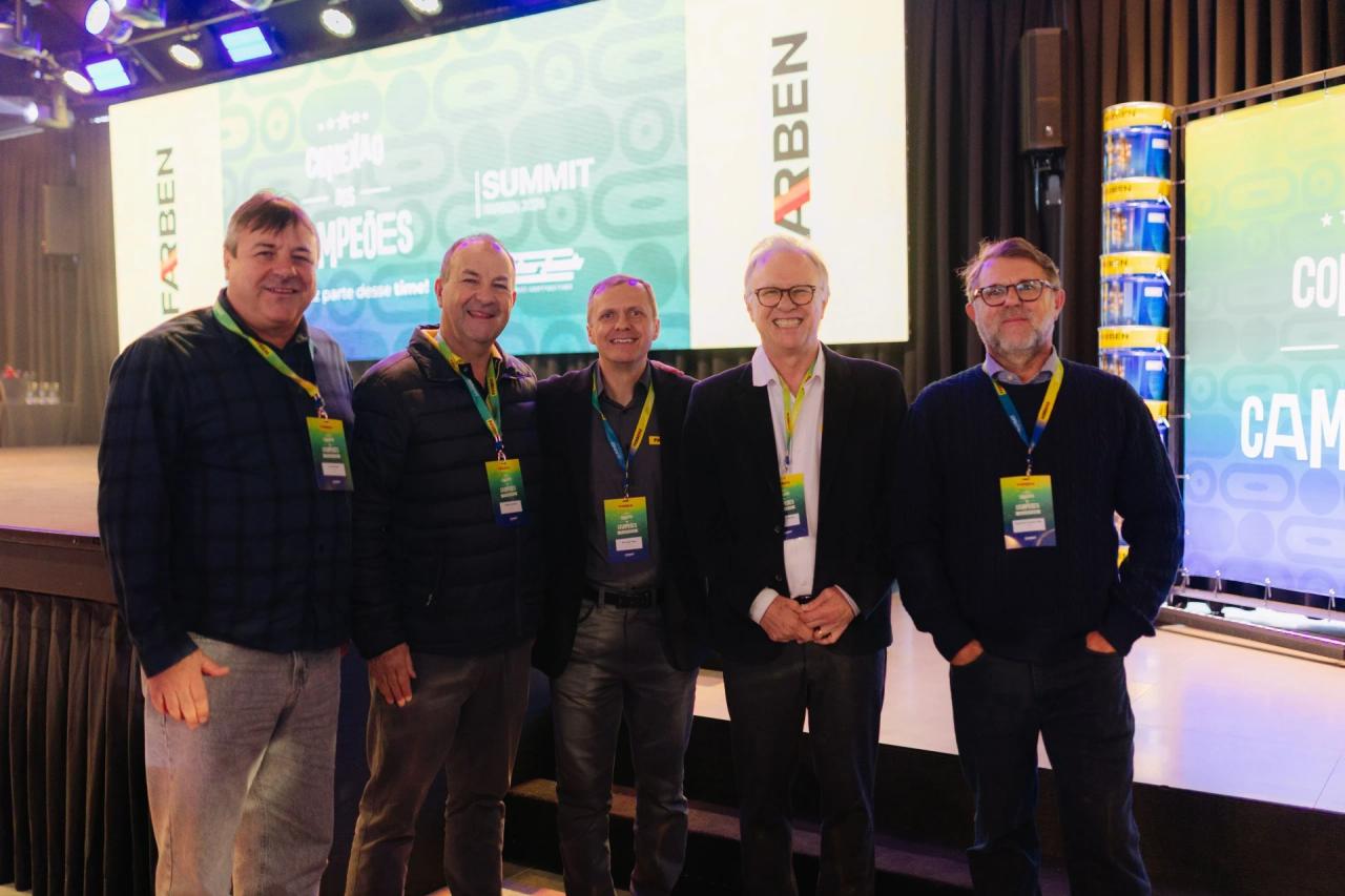Farben e Colortech reúnem fornecedores estratégicos em encontro sobre expansão internacional