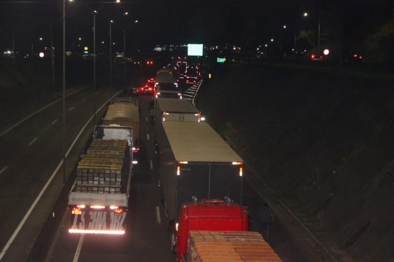 PRF atualiza pontos de interdição em rodovias federais; no Sul de SC são sete obstruções