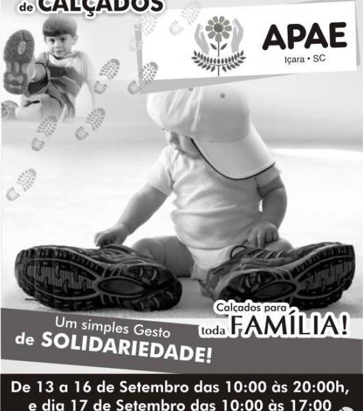 Apae de Içara promove Feirão de Calçados