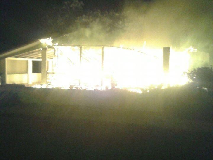 Duas casas são destruídas em incêndio no Balneário Rincão 