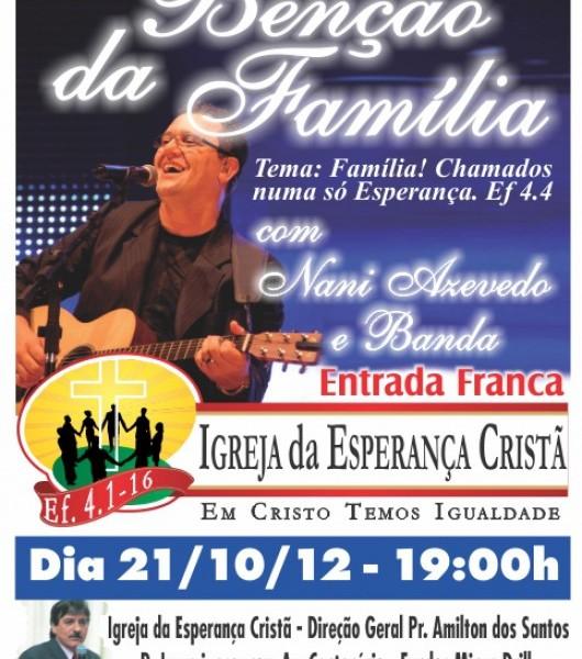 Benção da Família - Igreja da Esperança Cristã