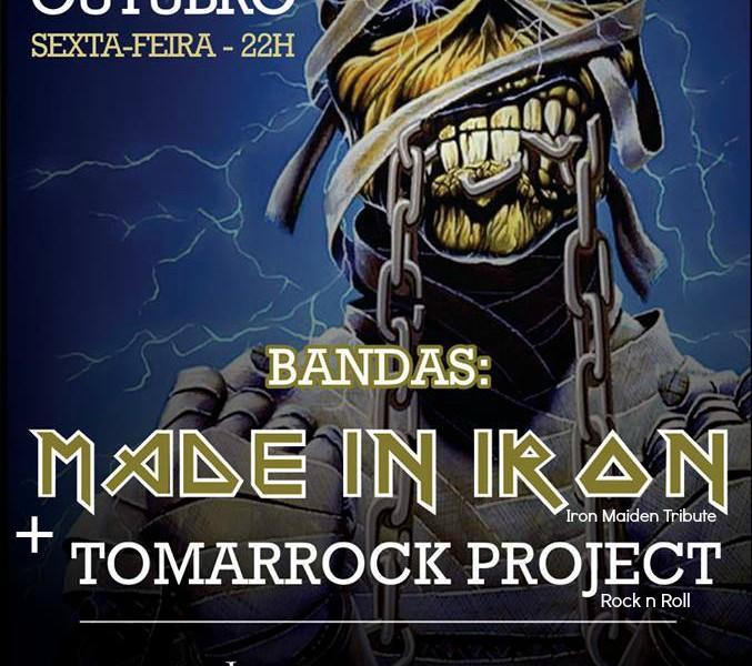 Ventuno Pub: Tributo a Iron Maiden + Tomarrock Project
