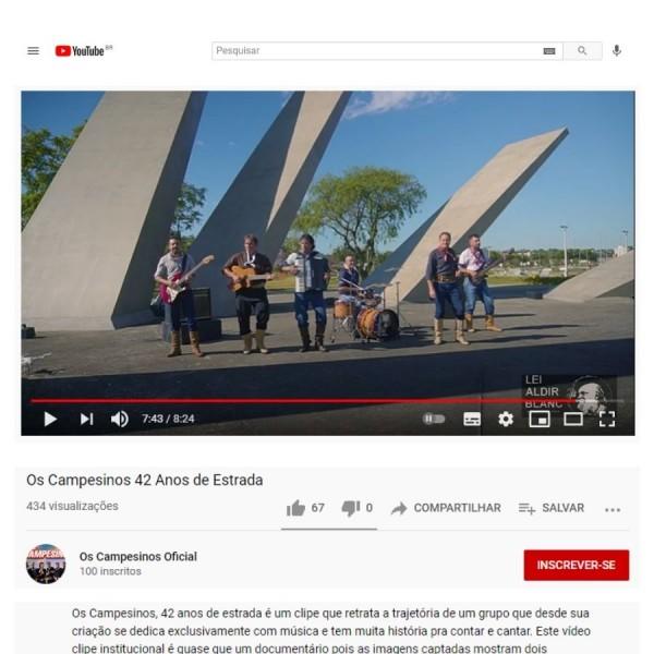 Projeto aprovado pela Lei Aldir Blanc conta história dos Campesinos