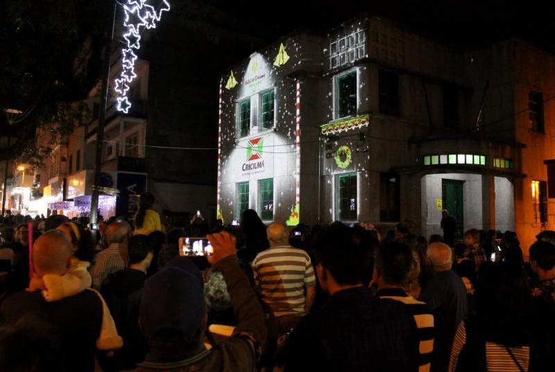 Natal dos Sonhos de Criciúma inicia na noite desta segunda-feira 