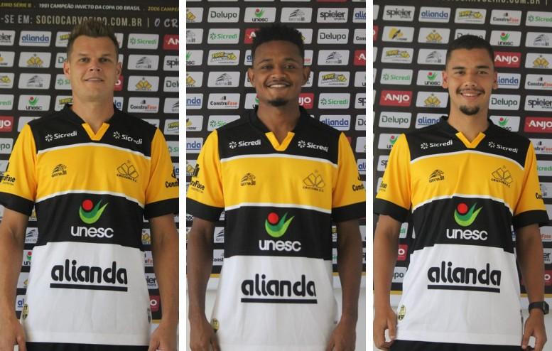 Alemão, Tsumita e Emanuel apresentados oficialmente no Tigre