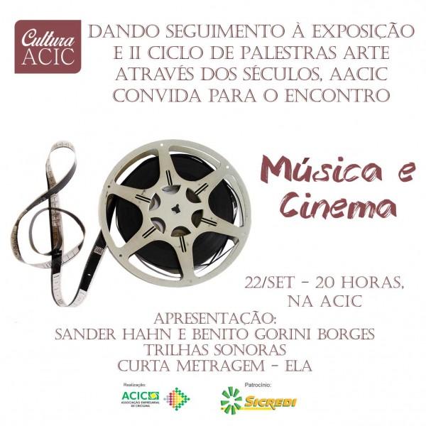 Trilhas sonoras e curta metragem no Cultura Acic