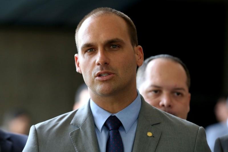 Deputado federal Eduardo Bolsonaro estará em Criciúma nesta segunda-feira 