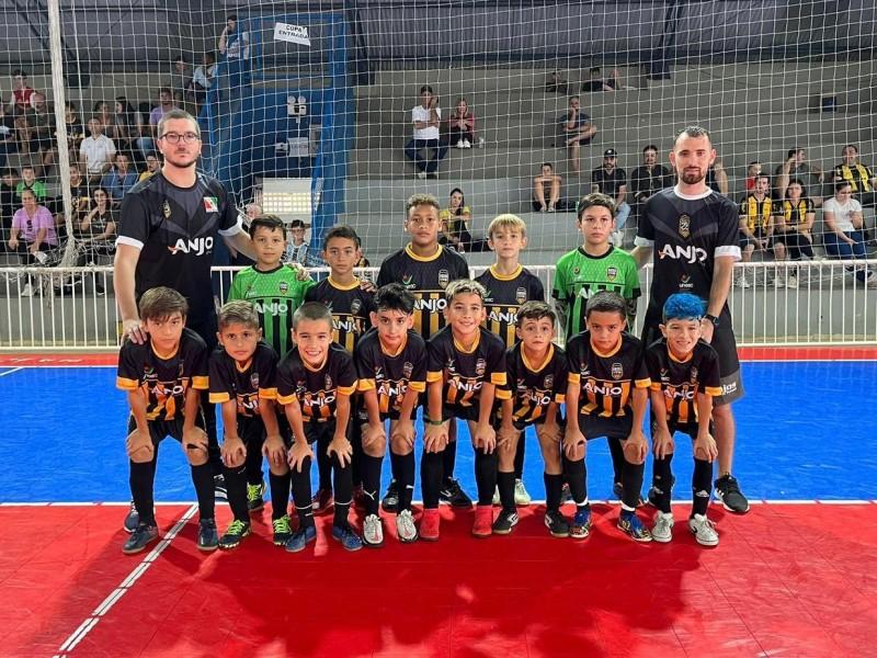 Equipes sub-10 e sub-12 de Cocal do Sul/Anjo Futsal jogam no fim de semana pelo Campeonato Estadual
