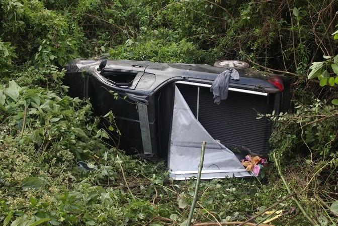 Motorista abandona veículo após acidente na SC-390