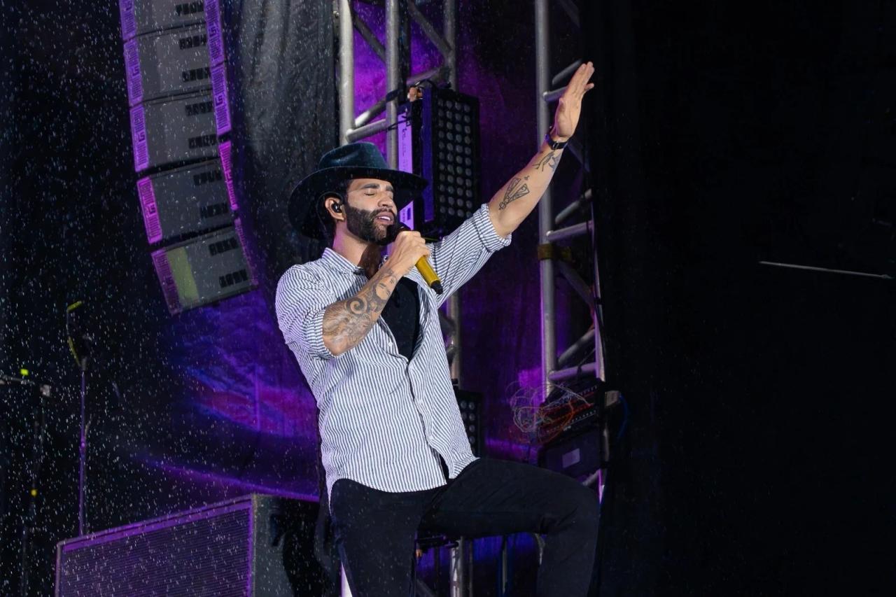 Fotos: mais de 9 mil pessoas acompanharam show de Gusttavo Lima em Criciúma