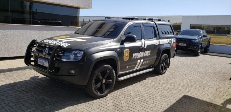 Polícia Civil recebe nova viatura em Laguna; veículo era utilizado para transporte de drogas 